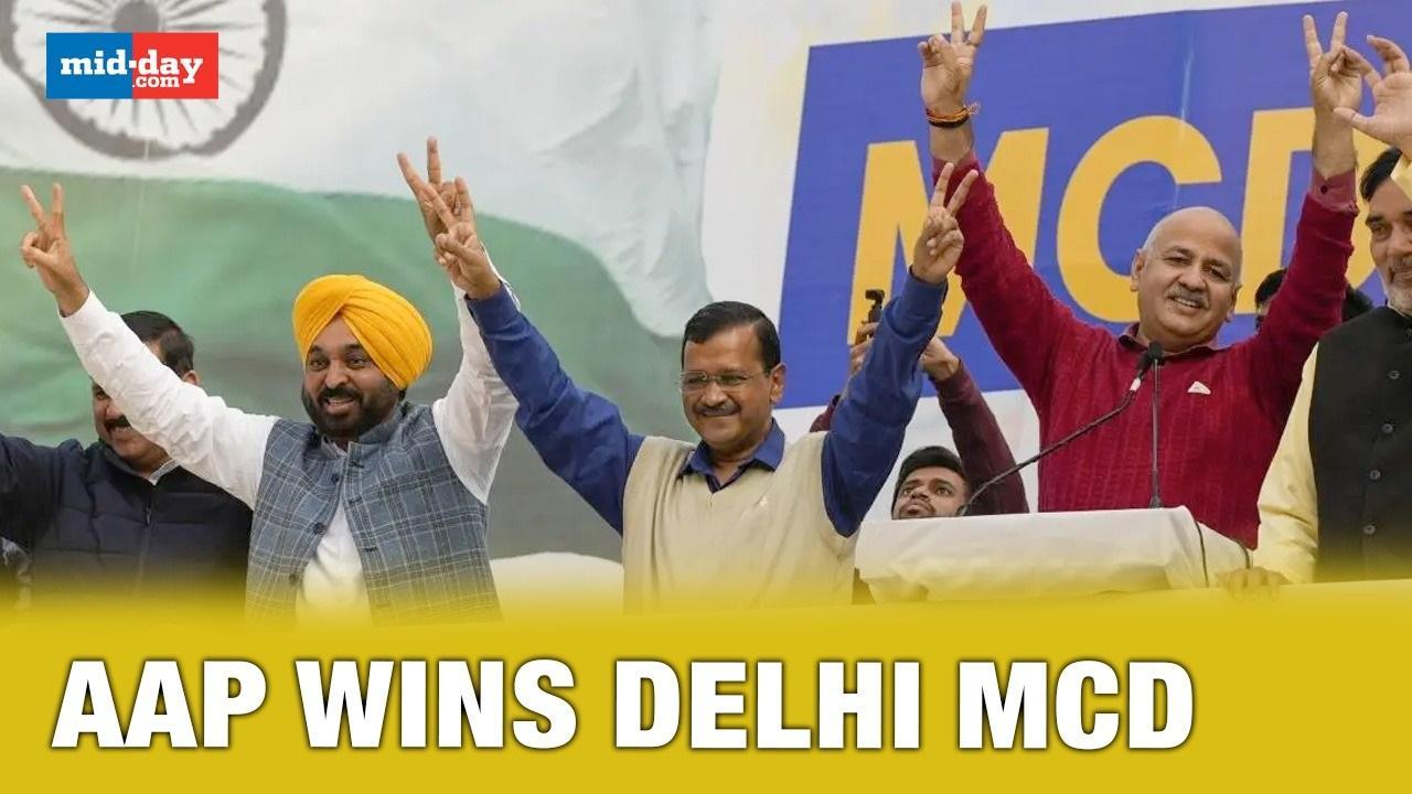 AAP Wins Delhi MCD Election, Ends BJP’s 15 Year Rule In Corporation
